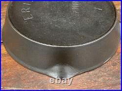 Pre Griswold Erie #7 Third Series Cast Iron Skillet