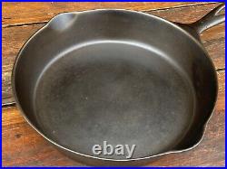 Pre Griswold Erie #7 Third Series Cast Iron Skillet