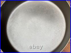 Pre Griswold Erie #7 Third Series Cast Iron Skillet