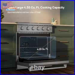 Prostyle 30 Gas Range True Convection 18K BTU Power Burner & 4.55 Cu. Ft. Oven