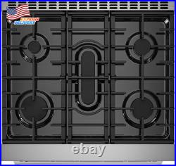 Prostyle 30 Gas Range True Convection 18K BTU Power Burner & 4.55 Cu. Ft. Oven