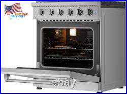 Prostyle 30 Gas Range True Convection 18K BTU Power Burner & 4.55 Cu. Ft. Oven