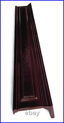 Quadra-Fire 809952 Trim for Castile, QVI30, 4100-I Brown-Burgundy Enamel Header