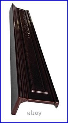 Quadra-Fire 809952 Trim for Castile, QVI30, 4100-I Brown-Burgundy Enamel Header