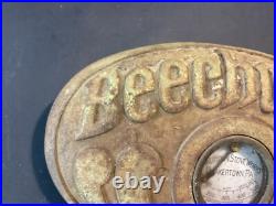 Quakertown PA Stove Works Beechwood Cast Iron Stove Thermometer Temp Gauge