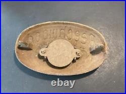 Quakertown PA Stove Works Beechwood Cast Iron Stove Thermometer Temp Gauge