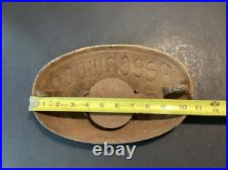 Quakertown PA Stove Works Beechwood Cast Iron Stove Thermometer Temp Gauge