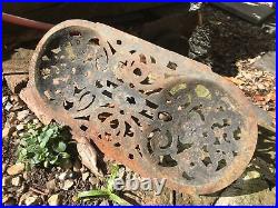 Queenie Stove-Replacement Ornate Cast Iron Top-Gypsy Wagon