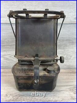 RARE 1885 Antique Cast Iron Clad Kerosene Sad Iron Stove Heater Great Shape