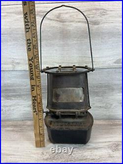 RARE 1885 Antique Cast Iron Clad Kerosene Sad Iron Stove Heater Great Shape