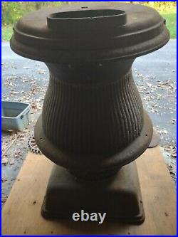 RARE FLORIN NO. 116 Pot Belly Stove Cast Iron Parlor Stove, ALL APART FLORIN PA