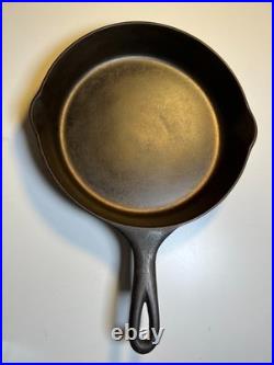 RARE Favorite Piqua Ware Ohio Miami Maimi Diamond Cast Iron Skillet Pan FLAT