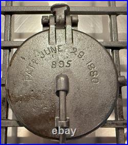 RARE Griswold Cast Iron Rosette Press, 895 & 995, Pat. June 29 1880, Erie PA RARE Griswold Cast Iron Rosette Press, 895 & 995, Pat. June 29 1880, Erie PA