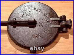 RARE Griswold Cast Iron Rosette Press, 895 & 995, Pat. June 29 1880, Erie PA RARE Griswold Cast Iron Rosette Press, 895 & 995, Pat. June 29 1880, Erie PA
