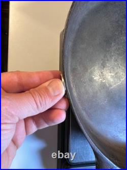 RARE Portland Stove Foundry #8 Cast Iron Skillet Pan Clover Logo MAINE 3.11lb