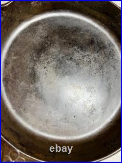 RARE Portland Stove Foundry #8 Cast Iron Skillet Pan Clover Logo MAINE 3.11lb