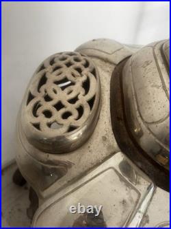 Radiant Antique Parlour Stove Home Double Heater Cast Iron