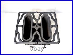 Radiant Cast Iron Kerosene Sad Iron Heater Stove 2 Burner Antique