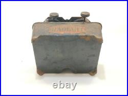 Radiant Cast Sad Iron Stove Gardner Made USA Circa 1800s Double Burner