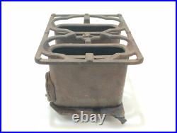 Radiant Cast Sad Iron Stove Gardner Made USA Circa 1800s Double Burner