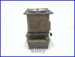Radiant Cast Sad Iron Stove Gardner Made USA Circa 1800s Double Burner