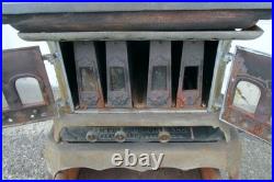 Rare 1885 Golden Star Sad Iron Heater Stove Myers & Osborn 4 burners & stove top