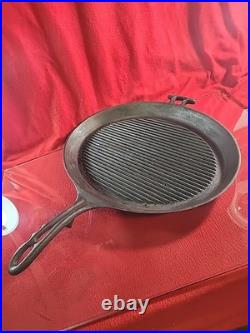 Rare AGA Stove Co. Elizabeth N. J Cast Iron Oval Griddle 15 Pat 2,008,767