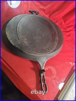 Rare AGA Stove Co. Elizabeth N. J Cast Iron Oval Griddle 15 Pat 2,008,767