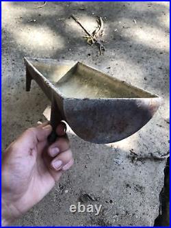 Rare Antique Cast Iron Pan/Tray Stove Fireplace Heater QUIMBY S QS BACKUS MFG PA