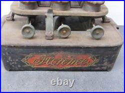 Rare Antique Florence Cast Iron Kerosene Sad Iron Heater 3 Burner Stove USA