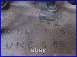 Rare Antique Florence Cast Iron Kerosene Sad Iron Heater 3 Burner Stove USA