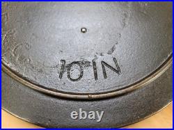 Rare Antique Fully Marked MARIETTA Pa Cast Iron Pan Skillet Gate Mark #10