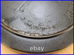 Rare Antique Fully Marked MARIETTA Pa Cast Iron Pan Skillet Gate Mark #10