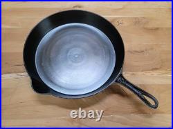 Rare Antique Fully Marked MARIETTA Pa Cast Iron Pan Skillet Gate Mark #10