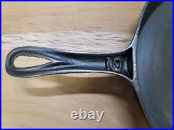 Rare Antique Fully Marked MARIETTA Pa Cast Iron Pan Skillet Gate Mark #10