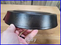 Rare Antique Fully Marked MARIETTA Pa Cast Iron Pan Skillet Gate Mark #10