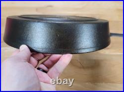 Rare Antique Fully Marked MARIETTA Pa Cast Iron Pan Skillet Gate Mark #10