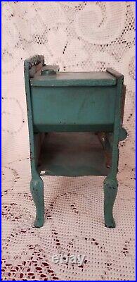 Rare Antique Kent Cast Iron Salesman Sample Gas Range Doll Toy Stove Miniature Rare Antique Kent Cast Iron Salesman Sample Gas Range Doll Toy Stove Miniature