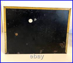Rare Early 1900's Sapolin Advertising Display Cast Iron Stove on Lithograph Tin Rare Early 1900's Sapolin Advertising Display Cast Iron Stove on Lithograph Tin