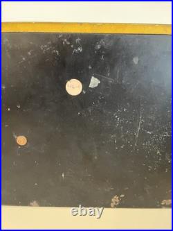 Rare Early 1900's Sapolin Advertising Display Cast Iron Stove on Lithograph Tin Rare Early 1900's Sapolin Advertising Display Cast Iron Stove on Lithograph Tin