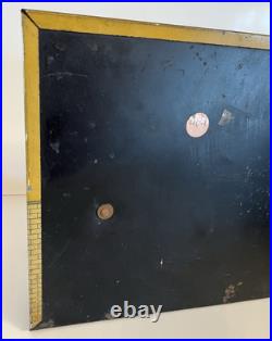 Rare Early 1900's Sapolin Advertising Display Cast Iron Stove on Lithograph Tin Rare Early 1900's Sapolin Advertising Display Cast Iron Stove on Lithograph Tin