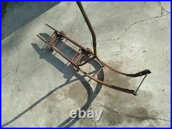 Rare Old Vintage Arcade Cast Iron Stove Mover Equipment Dolly Rolling Lift Tool