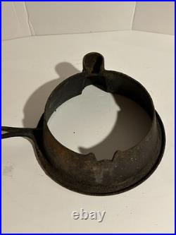 Rare Stover Cast Iron Waffle No. 7 With High Base