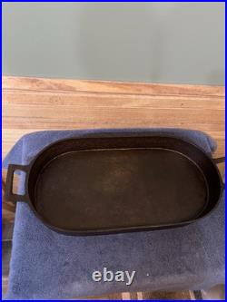 Rare Vintage Birmingham Stove & Range BSR 3052 Fish Fryer Cast Iron Deep 1st Gen Rare Vintage Birmingham Stove & Range BSR 3052 Fish Fryer Cast Iron Deep 1st Gen