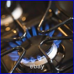 Replacement Cast Iron Stove Grates Compatible with GE Cooking Models 4-Pack