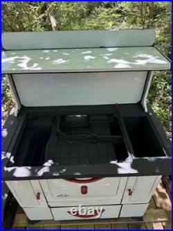Romeagle Lady Freestanding Cooking Range 6 Burner Baking Oven White/Red/Black