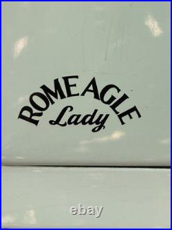 Romeagle Lady Freestanding Cooking Range 6 Burner Baking Oven White/Red/Black