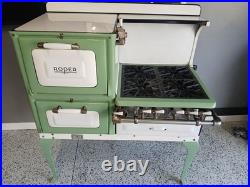 Roper Gas Stove Mint Green Color Great Used Condition 1920'S-1930'S Vintage