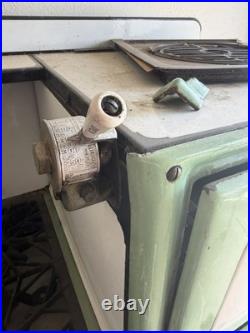 Roper Gas Stove Mint Green Color Great Used Condition 1920'S-1930'S Vintage