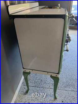 Roper Gas Stove Mint Green Color Great Used Condition 1920'S-1930'S Vintage